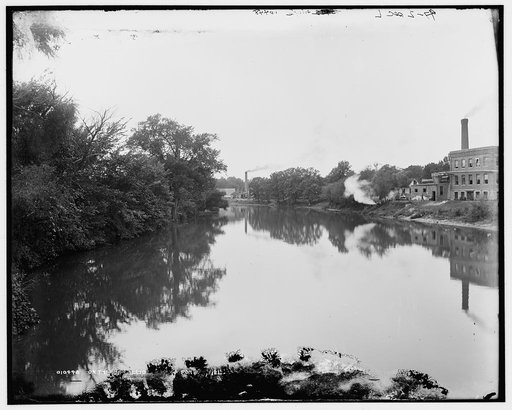 On the Vermillion [sic] River, Pontiac, Ill
