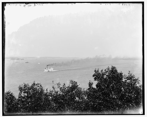 Clayton and the St. Lawrence River, from Prospect Club, Thousand Islands