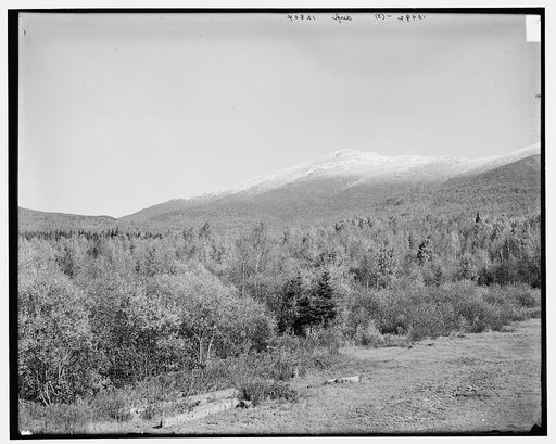 Presidential Range from Twin River, Mount Pleasant, White Mountains