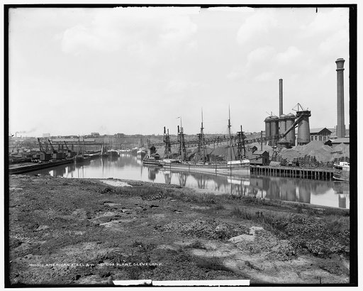 American Steel & Wire Co[mpany]'s plant, Cleveland