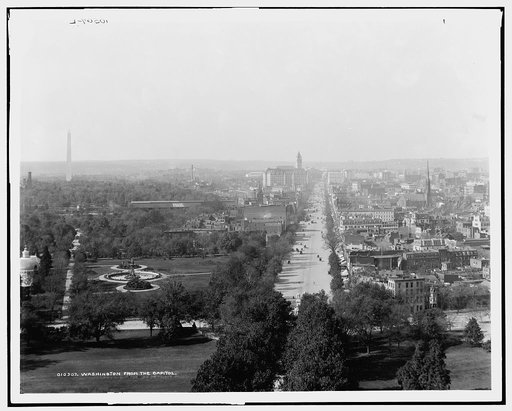 Washington from the Capitol