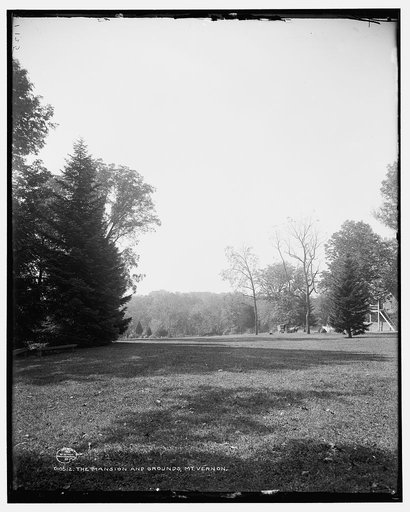 The Mansion and grounds, Mt. Vernon