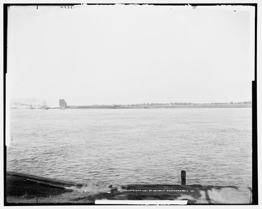 St. Clair River from Water Works Park, Port Huron, Mich.