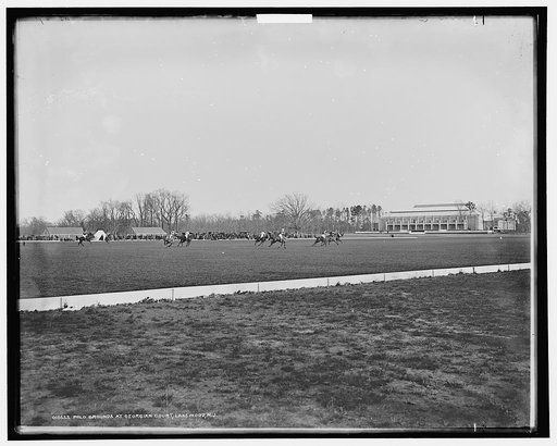 Polo grounds at Georgian Court, Lakewood, N.J.