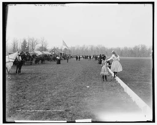 Polo grounds at Georgian Court, Lakewood, N.J.