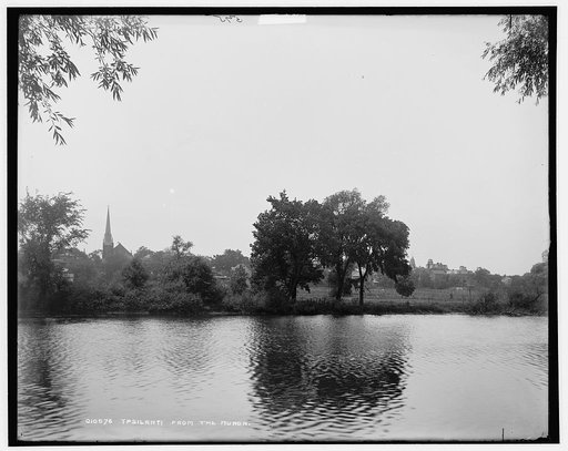Ypsilanti from the Huron