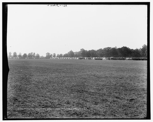 Encampment of the Illinois National Guard, Camp Lincoln, Springfield, Ill[inoi]s