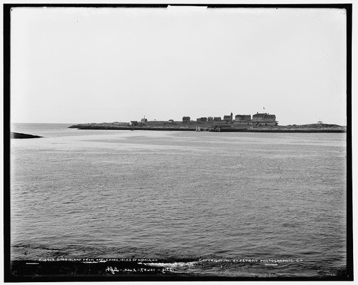 Star Island from Appledore, Isles of Shoals, N.H.