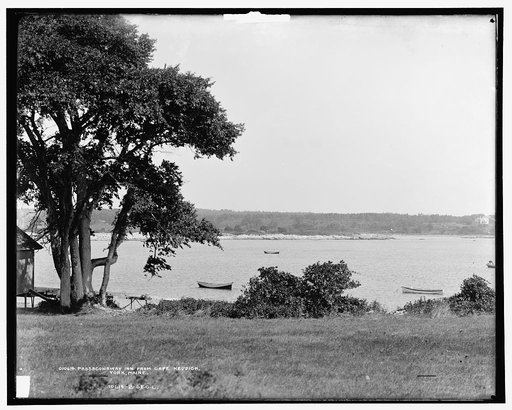 Passaconaway Inn from Cape Neddick, York, Maine