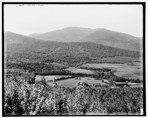 Outlook from Beecher's Pulpit, Twin Mountain House, White Mountains, N.H.