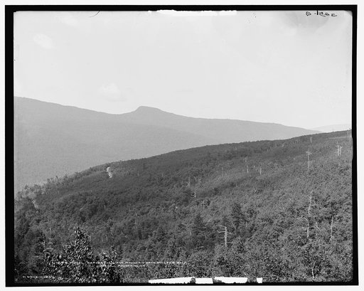Hotel Kaaterskill from Boulder Rock, Catskill Mountains, N.Y.
