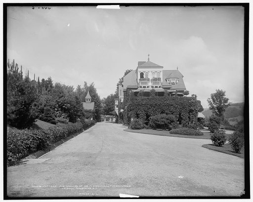 Cottage and grounds of Mr. Fleischmann, Fleischmann's, Catskill Mountains, N.Y.
