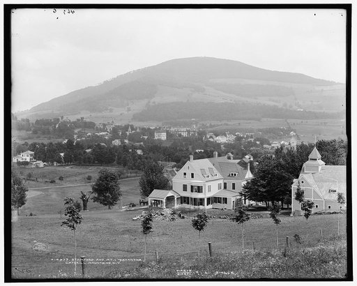 Stamford and Mt. Utsayantha, Catskill Mountains, N.Y.