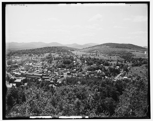 Saranac Lake from Mt. Pisgah, Adirondack Mountains