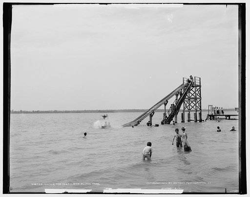 Bathing place, Bois Blanc Island, Ontario