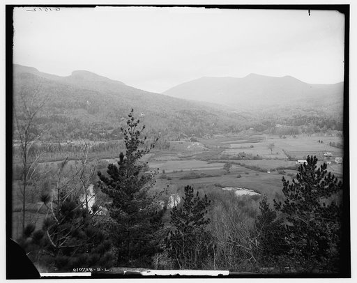 Keene Valley from the east, Adirondack Mountains, N.Y.