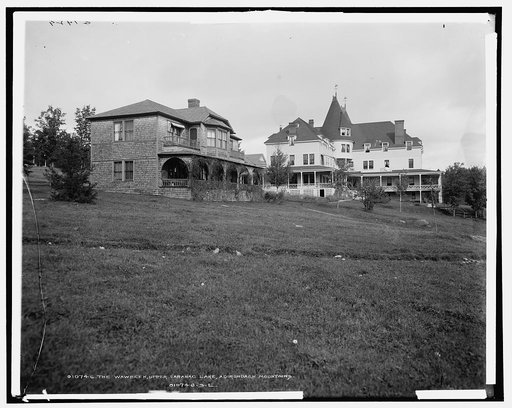 The Wawbeek [Inn], Upper Saranac Lake, Adirondack Mountains