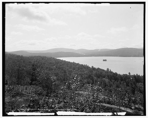 The Fourth Lake, Fulton Chain, Adirondack Mountains