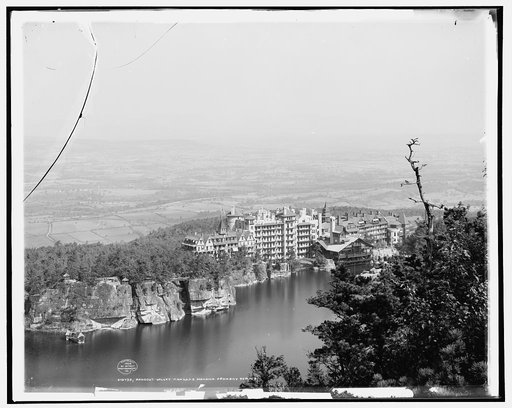 Rondout Valley and Lake Mohonk from Skytop [i.e. Sky Top], N.Y.