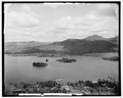 The Narrows from Shelving Rock, Lake George