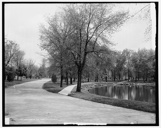 Lake in the park, Columbus, O[hio
