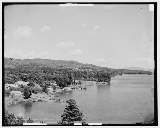 Lake George from Fort William Henry Hotel