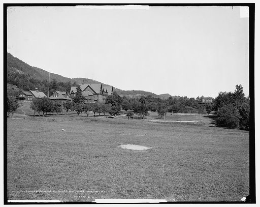 Grounds at Silver Bay [Hotel], Lake George, N.Y.