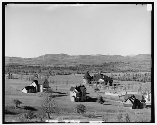 Maplewood Hotel and surroundings, White Mountains, N.H.
