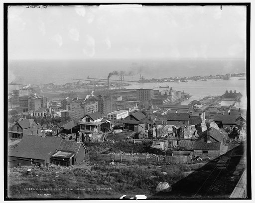 Minnesota Point from incline ry., Duluth, Minn.