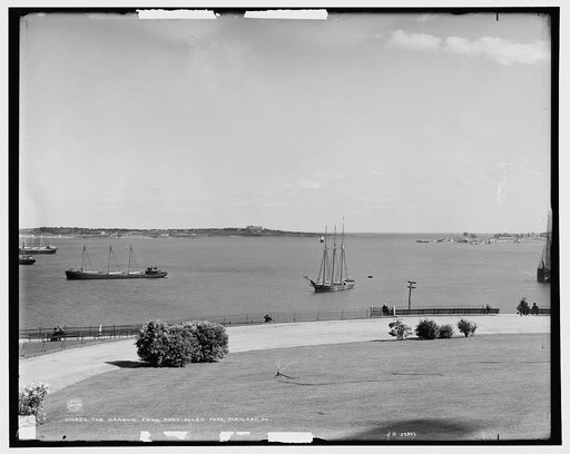 Harbor from Fort Allen Park, Portland, Me.