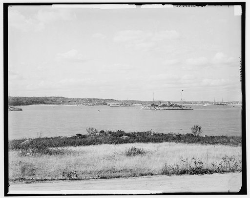 The Harbor and Colonial Arms, Gloucester, Mass.