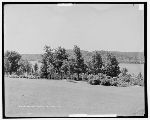 Mt. Monadnock and lake, N.H.