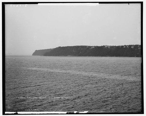 Mackinac Island from Round Island