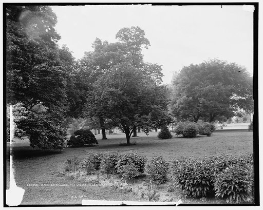 Main entrance, the White House, Washington, D.C.