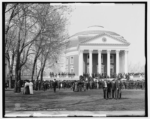 The Lawn and the Rotunda, U. of Va.