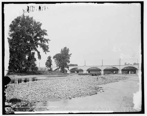 U. & M. V. Railway bridge, Herkimer, N.Y.