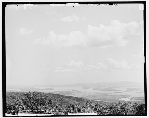 Lake Winnipesaukee from Red Hill, Lake Winnipesaukee, N.H.