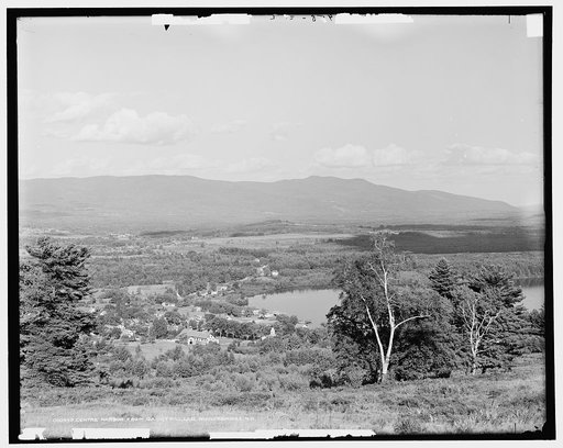 Centre Harbor from Garnet Hill, Lake Winnipesaukee, N.H.