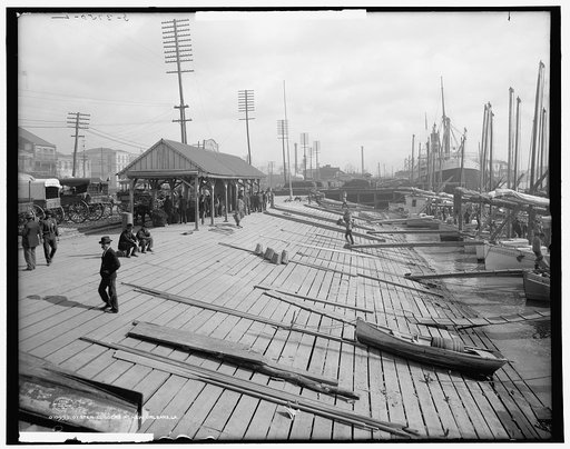 Oyster luggers at New Orleans, La.
