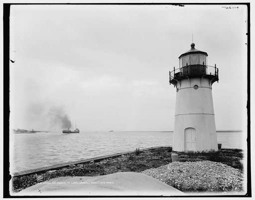 Upper entrance to lock canal, Sault Ste. Marie