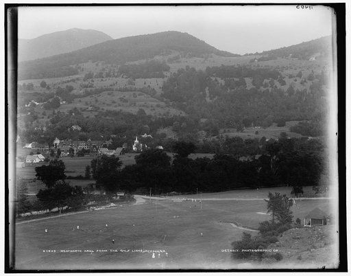 Wentworth Hall from the golf links, Jackson, N.H.