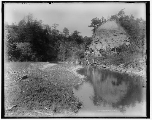 Upper entrance, Poagshole, Dansville, N.Y.
