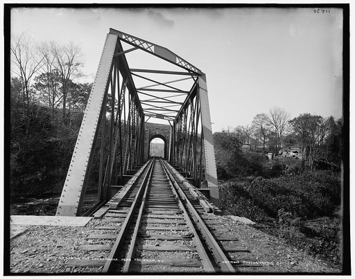 On the Lackawanna near Far Hills, N.J.