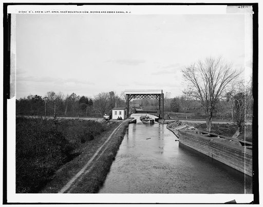 D.L. and W. lift, open, near Mountain View, Morris and Essex Canal, N.J.