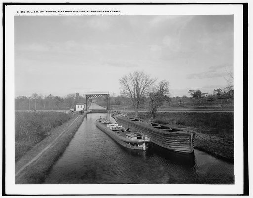 D.L. and W. lift, closed, near Mountain View, Morris and Essex Canal, N.J.