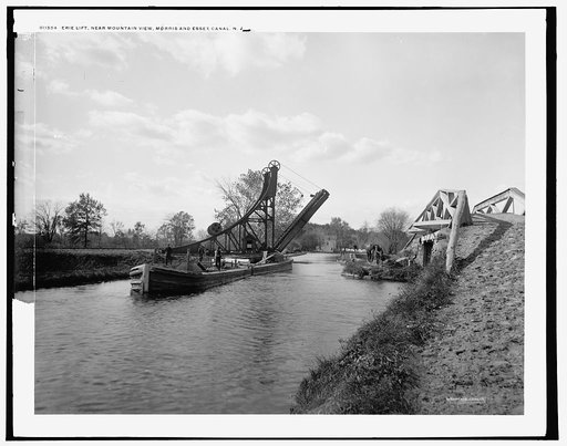 Erie lift, near Mountain View, Morris and Essex Canal, N.J.
