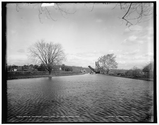 Morris and Essex Canal, N.J., Erie lift near Mountain View
