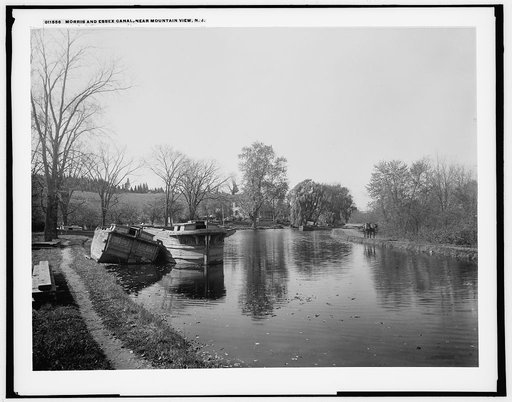 Morris and Essex Canal, N.J., near Mountain View