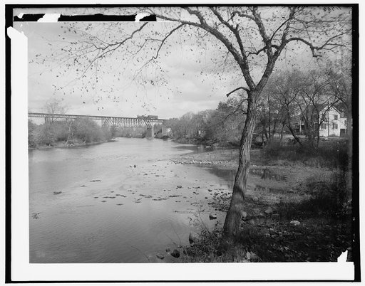 D.L. & W. bridge over the Passaic, Paterson, N.J.