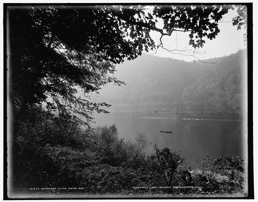 Delaware River above gap